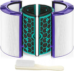 TP04 Replacement Filter for Dyson HP04 TP04 DP04 TP05 DP05 Air Purifi-er Sealed Two Stage 360° Pure Cool Fan Combi Glass HEPA Filter & Activated Carbon Filter (Not for HP07,TP01,TP02,TP07,HP09)
