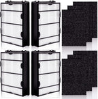 HAPF600 Filter Replacement for Holmes HAPF600 Air Puri-fier, 4 Filter + Carbon Pre-filters, Part HAPF600 HAPF600D HAPF600D-U2 HAP615 HAP625 HAP650 HAP725 HAP750