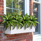 4 Pcs Artificial Greenery Stems Fake Bird Nest Fern Faux Branches Artificial Plants Realistic Fake Dracaena Realistic Plants for Indoor Outdoor Porch Patio Home Office Living Room Decor (Brown Green)