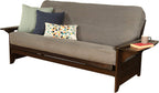 Kodiak Furniture Phoenix Futon in Black Finish, Full, Fairbanks Evergreen
