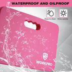 WORKPRO Extra Thick Kneeling Pad, Soft Foam Cushioning for Knee, Large Foam Kneeler Mat for Gardening, Bathing Baby, Workout Supplies, 17.5 x 11 x 1.5 in, Pink
