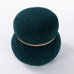 Snowman Stool, Seat Body Width 14.56 Inches, Round Belly, Playful Cute, Suitable for Any Space,for the Bedroom