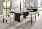 Acme Jaramillo Bench in Beige and Black