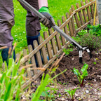 Walensee Action Hoe for Weeding Stirrup Hoe Tools for Garden Hula-Ho with Adjustable 36-66 Inch Scuffle Loop Hoe Gardening Weeder Cultivator Durable Handle Weeding Rake with Cushioned Grip