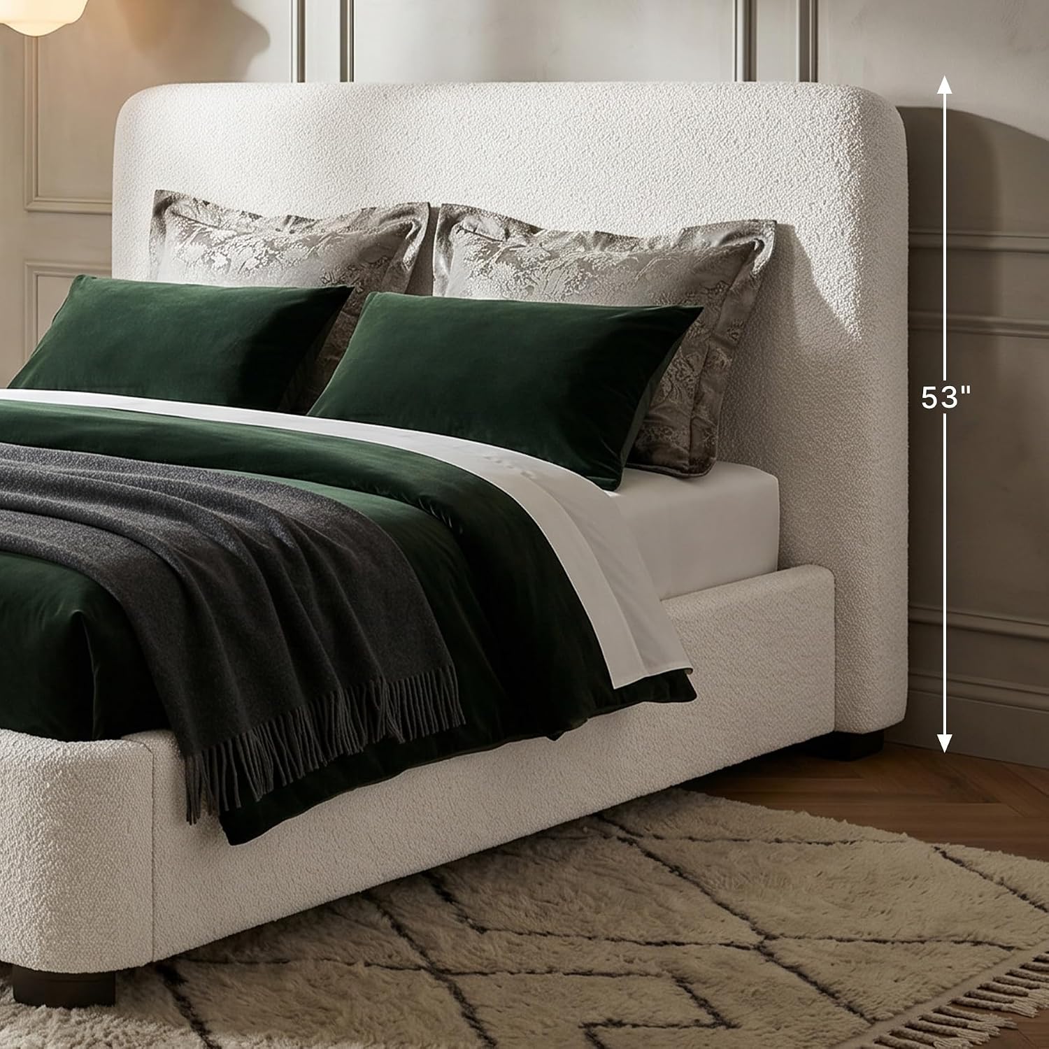 Signature Design by Ashley Brandinlane King Upholstered Bed Frame