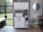 Pantry Cabinet Delaware, Kitchen, White