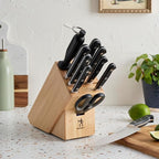 HENCKELS Classic Razor-Sharp 11-pc Knife Set, German Engineered Informed by 100+ Years of Mastery, Stainless Steel