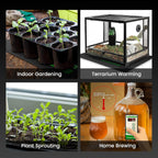 MARS HYDRO 10''x 20.75'' Seedling Heat Mat with Thermostat Combo Set，Heating Pad for for Germination, Indoor Gardening, Greenhouse