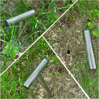 Hand Dibber, 10 Inch Stainless Seed Dibber, Hole Digger for Plant Labels Self Watering Stakes, Garden Planter Tools for Planting, Transplanting Plants, Digging