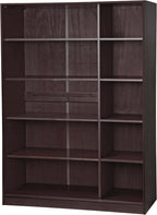 Palace Imports 100% Solid Wood Optional Shelf for 2- and 3-Sliding Door Wardrobes/Armoires/Closets, Java Color, 34.5”W x 19.75”D x 0.50”H, Four Metal Pins Included