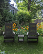 IVY&LANE Outdoor Rocking Chairs Set of 2 | Porch-Rockers | Grey | HDPE Plastic | All-Weather | High Back | Wide Seat | Oversized Patio Rocker for Adult | for Outside Deck Balcony Garden