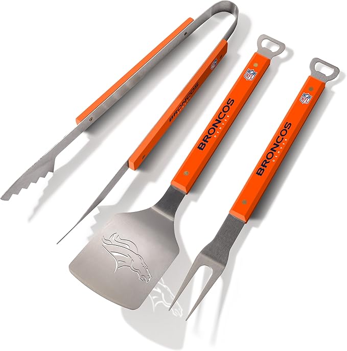 YouTheFan NFL Spirit Series 3-Piece BBQ Set