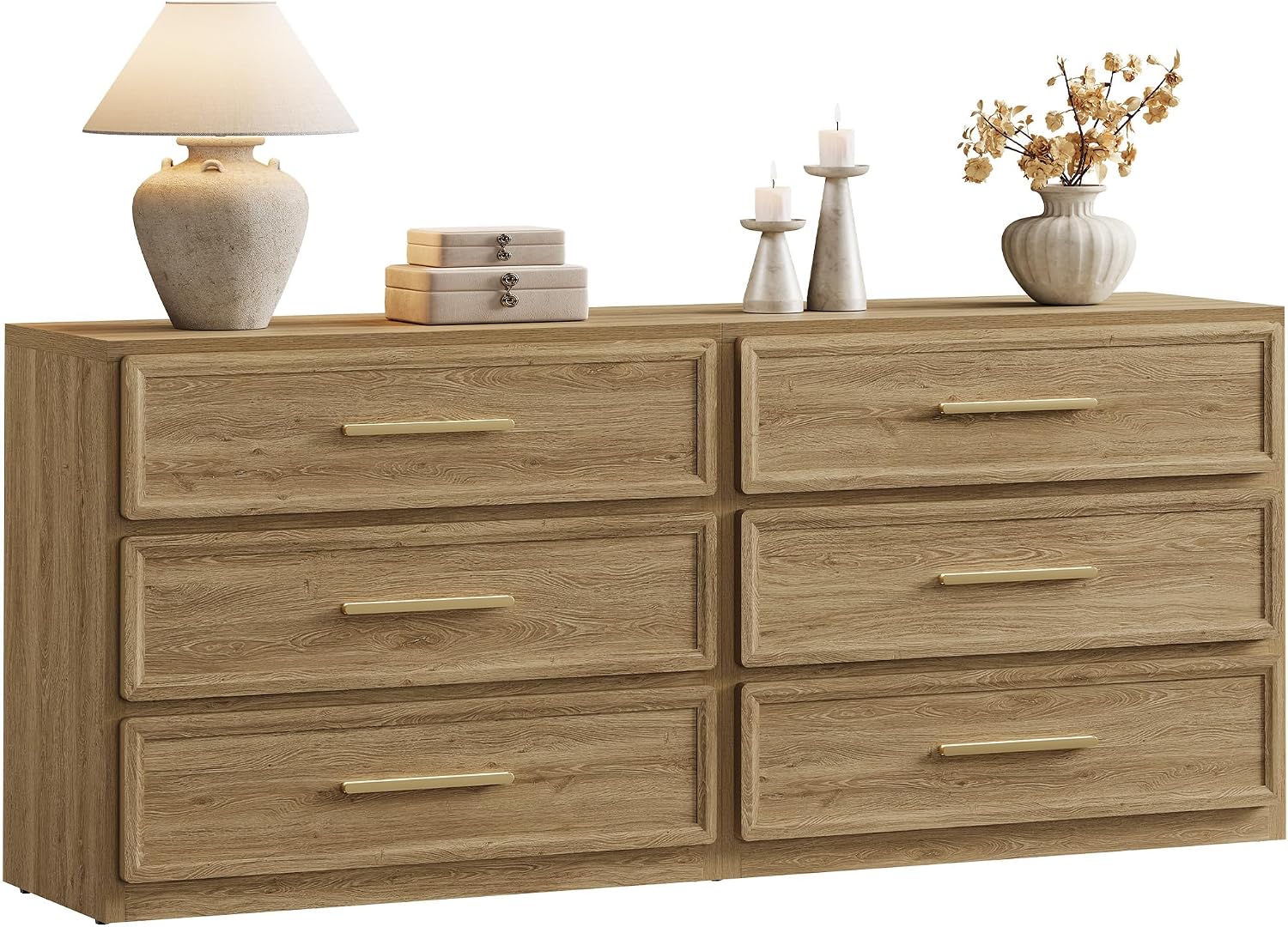 SICOTAS Oversized Night Stand Set 2 for Bedroom 31.3" Bedside Table