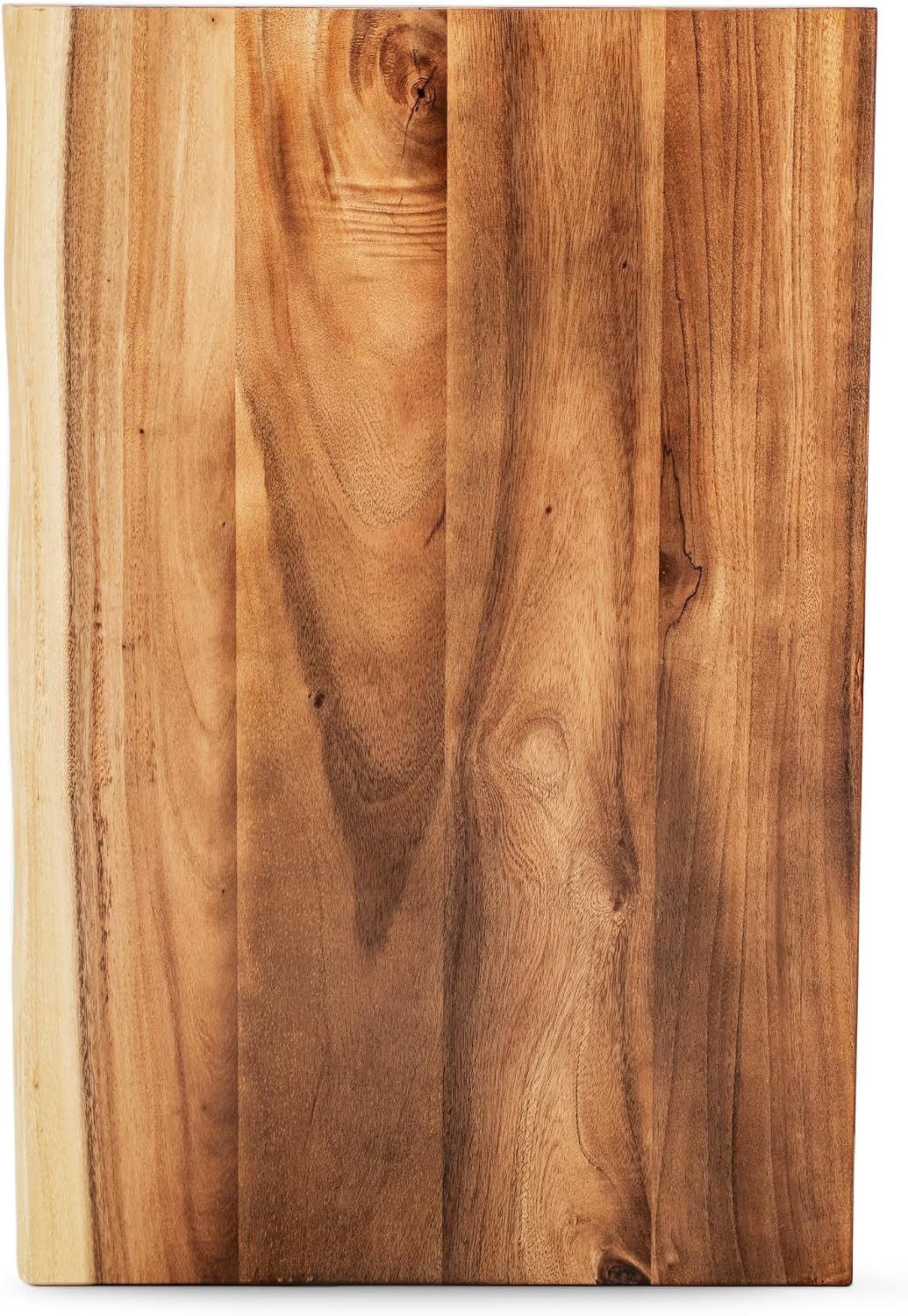 Walnut Solid Wood Table Top – Live Edge Wood Slab for Desktop, Countertop, Laundry, Dining Table, RV Table Top – 25" D x 38" W, Fully Finished and Scratch Resistant