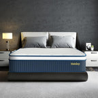 Twin Size Mattress 12 Inch, Twin Mattress in a Box, Hybrid Gel Memory Foam Medium Firm Feel Individual Pocket Springs Matress, Breathable Fabric, Strong Edge Support, Fiberglass Free