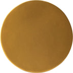 Glitzhome Gold Floating Disks Side Table & Accent Stool - 18" H Modern Antique End Table, Durable MGO Fiberglass Desk for Living Room, Holds 220 lbs, Multi-Functional & Easy to Clean