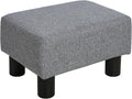 Designer Style Rectangular Footrest Ottoman