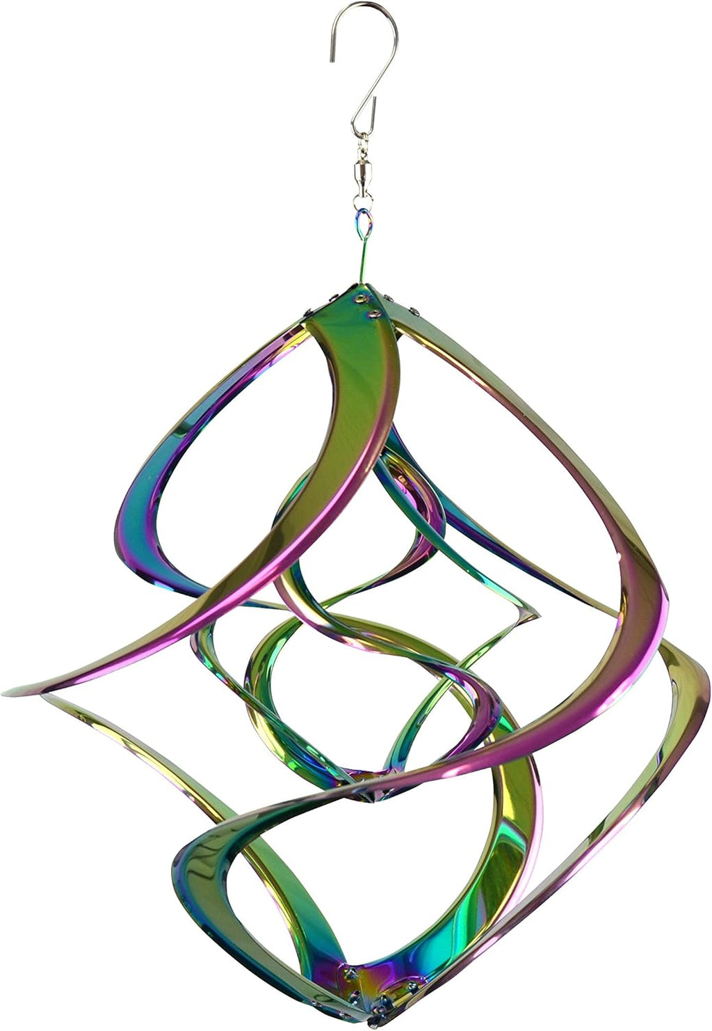 Red Carpet Studios The Original Double Helix Cosmix Wind Spinner, 14-Inch, Rainbow