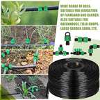 1000 ft 5/8 Inch Drip Tape Irrigation Kit Drip Tape 8 Mil 8" Spacing Hose Garden Watering Tubing System Automatic Irrigation Equipment for Plant, Landscape, Yard, Lawn and Farm
