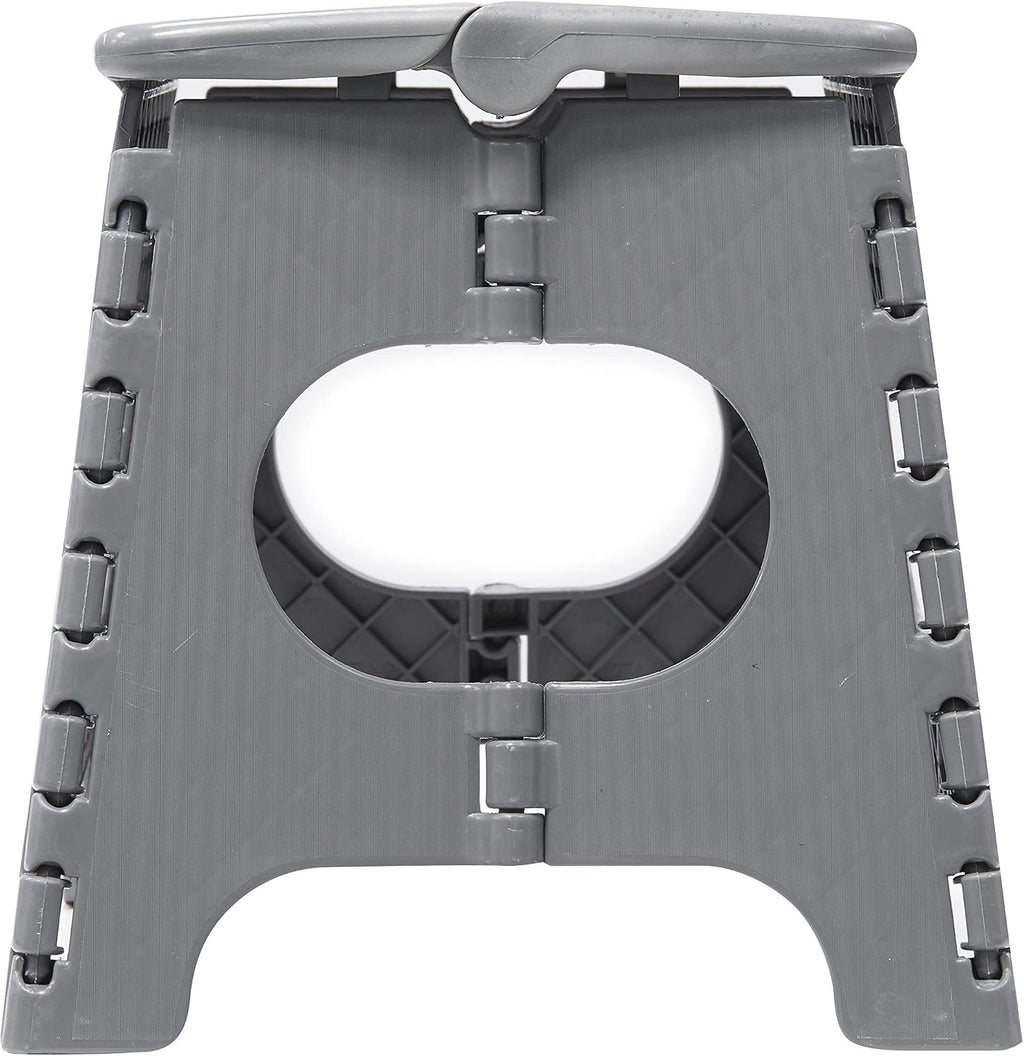 Arregui TB-027-G - Multi-purpose folding stool, 290 x 220 x 270mm, Grey.