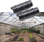 Garden Buildings Tube Clip 0.75 inch Black Greenhouse Clips Greenhouse Frame Pipe Tube Film Clip Connector Kit Pack of 10, Can Clamping Something outer diameter of 0.75-0.79in