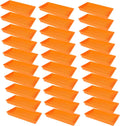 SUNPACK 10" x 20" Heavy Duty Mesh Plastic Seed Starting Tray, Orange, 2.3" (Pack of 30) - Ensures Water Drainage and Aeration, Perfect for Greenhouses or Indoor Gardening