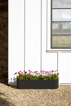 Veradek Demi Series Window Box Planter - Round Outdoor Planter