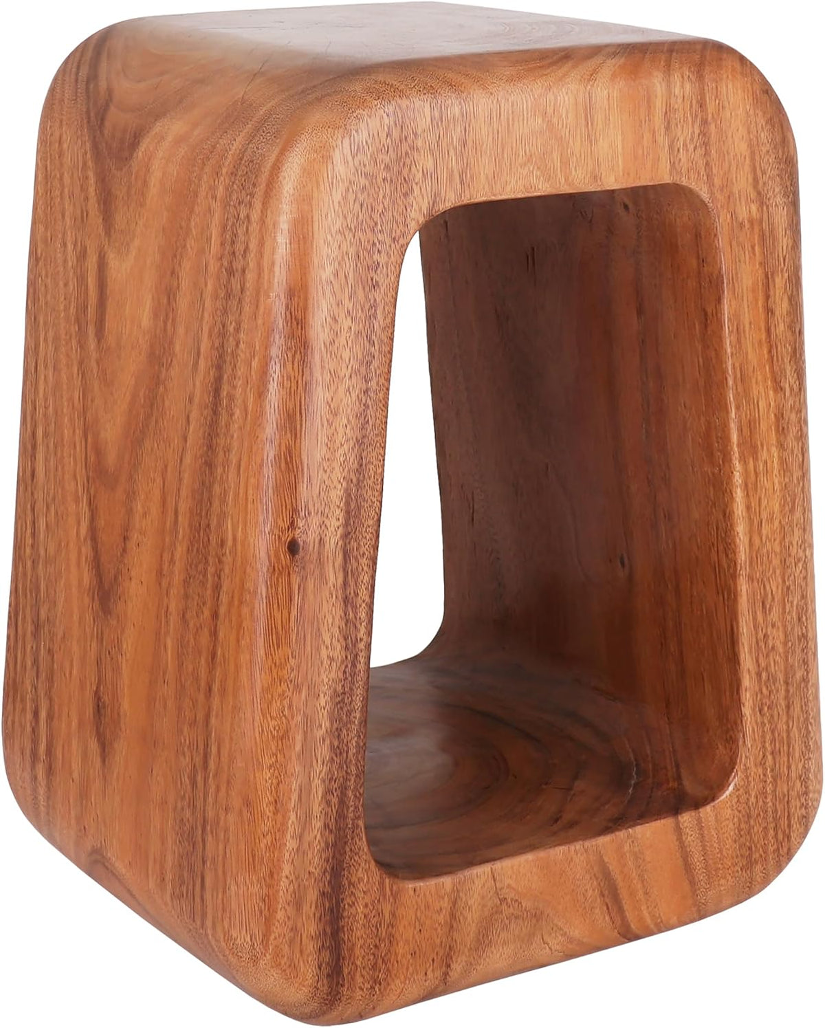 Rutledge & King Wooden End Table - Unique Wooden Side Table - Mid Century Side Table - Saur Wood Decor - Small Accent Table - Mid Century Modern