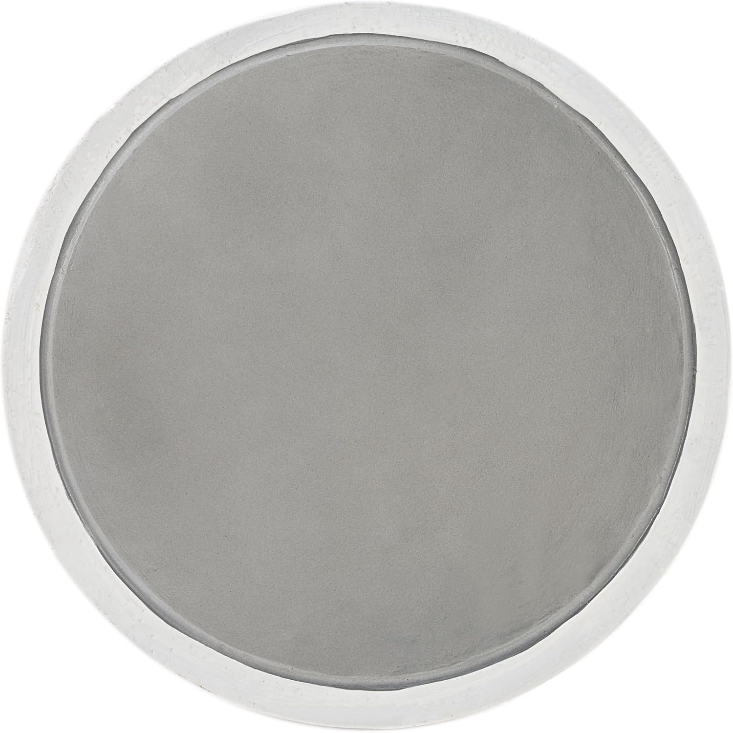Acme Dylana Environmental Friendly Cement Concrete Accent Table in Natural Gray