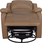 RecPro Charles Collection | 30" Swivel Glider RV Recliner | RV Living Room (Slideout) Chair | RV Furniture | Glider Chair (Toffee, 2-Pack)