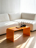Acrylic 24 inch Small Table-Multipurpose Modern Furniture for Use as Lap desks, Acrylic Side Table or End Table in Living Rooms, Sofa,Bedrooms and Offices