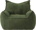 EBENCHICO Giant Bean Bag Chair for Adults, Corduroy Large Bean Bag Chairs for Teens with Armrests, Comfy Adult BeanBag Chair Sofa Couch with Filler Included for Bedroom Living Room