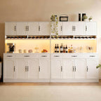 72" Tall Kitchen Pantry Cabinet Whit