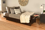 Kodiak Futons Full Size Futon in Espresso Finish, Brown