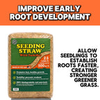 Seeding Straw with Tackifier, 2.5 cu ft (Covers up to 500 Square Feet)
