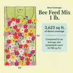 Ferry-Morse Bee Feed Mix Bulk Wildflower Seeds, 1lb