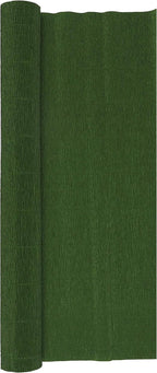 Crepe Paper Roll, Heavy Italian 180 g, 13.3 sqft, Leaf Green