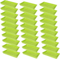 SUNPACK 10" x 20" Heavy Duty Mesh Plastic Seed Starting Tray, Lime Green, 2.3" (Pack of 30) - Ensures Water Drainage and Aeration, Perfect for Greenhouses or Indoor Gardening