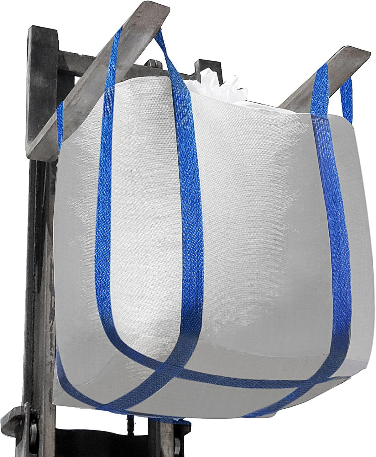 FIBC Bulk Bags,Holds up to 4400 lbs Construction Bags Heavy Duty,210-Gallon Woven Polypropylene Dumpster Bag for Industry Agriculture and Construction,Sealable Top