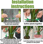 5PCS Monstera Plant Support Stem 9 x 7.6 in- Durable Stabilizer Set for Indoor Climbing Plants, Holders for Enhancing Growth, Ideal Gift for Plant Lovers, Fishbone Cactus Stake Garden Tool