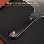 WUTA Leather Cutting Knife Ultra Sharp Round Head Craft Skiving Cutting Tools Round Leathercraft Knife DIY Handmade Senior Leather Tools(2# 4 inches)
