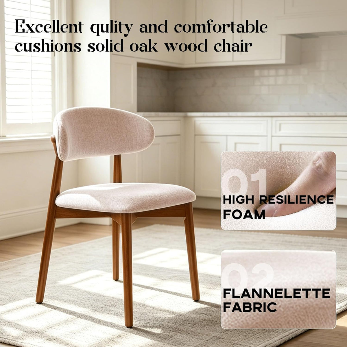 Extendable Dining Table Set for 6, Modern 7-Piece Kitchen Table and Chairs with Storage Shelves, 59" to 71" Adjustable, Space-Saving Rectangular Dining table Set, for Kitchen, Living Room & Office