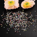 PATIKIL 14000Pcs Wedding Table Scatter Confetti Crystals 3mm Acrylic Diamonds Vase Fillers Gems for Table Centerpiece Decorations Bridal Shower Party, Burgundy AB