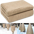 Riare 30 Feet x 40 Inch Natural Burlap Plant Covers Freeze Protection- High Density Jute Burlap Winter Plant Blankets Frost, Winter Frost Cloth for Outdoor Plants Trees Shrubs Winter Frost Protection