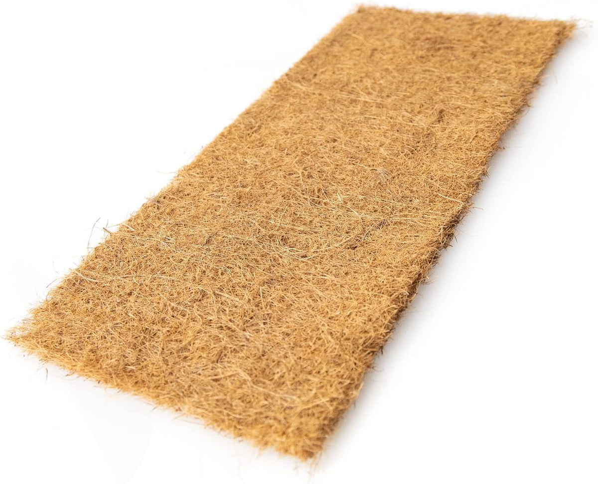 Coconut Coir Hydroponic Grow Mat - Pack of 10-10 x 20 Inches for 1020 Trays - Woven Coco Fiber Growing Pad for Microgreens & Wheatgrass