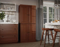 Palace Imports Solid Wood Kitchen Pantry Cabinet - 71.5" Tall x 32" Wide - Wooden Storage Cabinet with 4 Doors & Adjustable Shelves, Mocha, 100% Renewable Eco-Friendly Wood, Made in Brazil