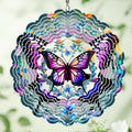 Butterfly Wind Spinners Outdoor - 12 inch from Daughter, Birthday Gifts for Women, Butterflies Outdoor Hanging Wind Sculptures, Garden Decor for Outside, Patio, Yard, Lawn, Balcony