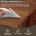 20"-118" Extendable Dining Table for 2-12 People, Modern Modular Extension Table, Space-Saving Extra Long Folding Dining Table, Multifunctional Conference Meeting Table, Walnut