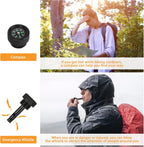 Camping Shovel, (24.21'') Survival Off Road E Tool Folding Shovel with Pickaxe, Portable Bag, High Carbon Steel, for Digging, Backpacking, Hiking, Gardening, Emergency, Outdoor