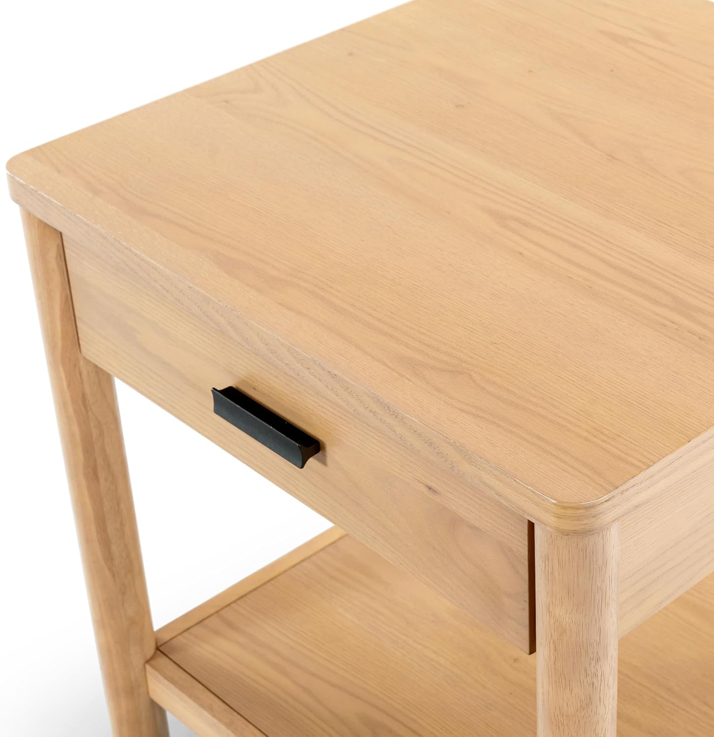 SAFAVIEH Couture Collection Jaylessa Natural 1-Drawer Nightstand Accent End Table